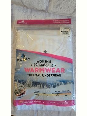 Women's Thermal Top White
